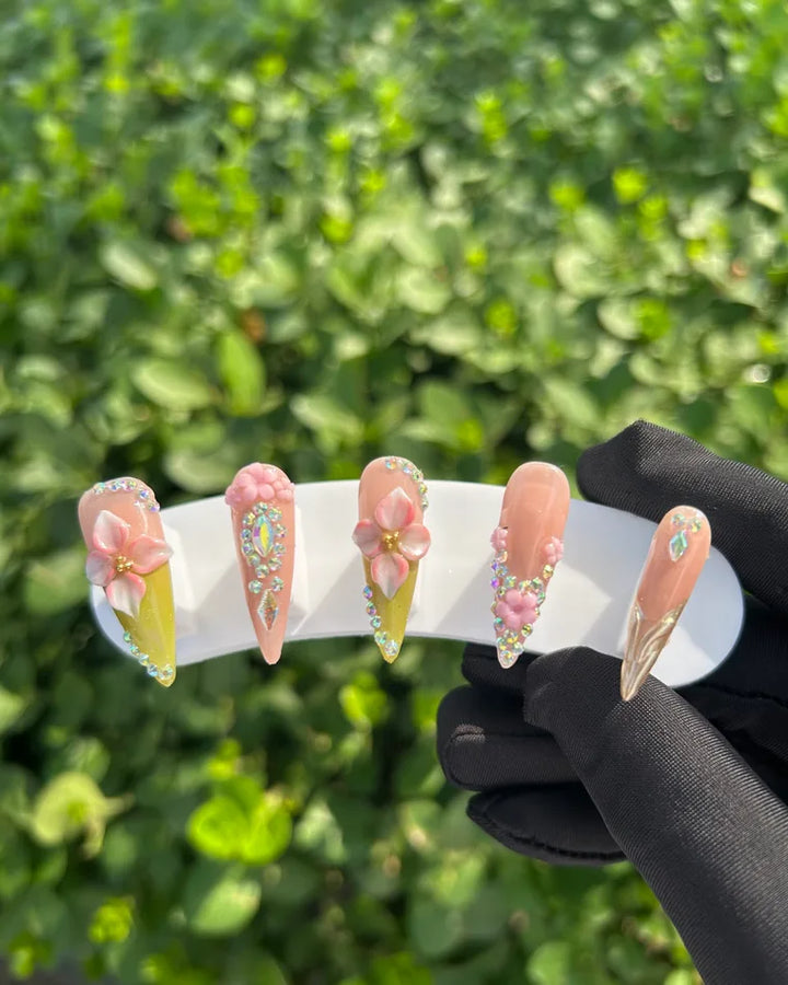 36 Lemon Pink Floral