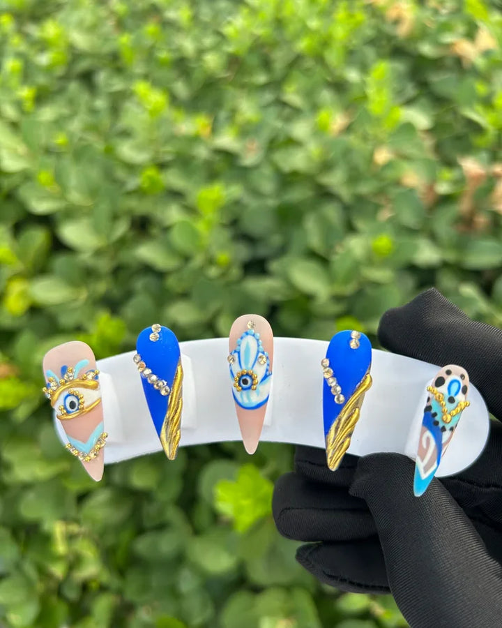 57 Blue‑Gold Evil Eye