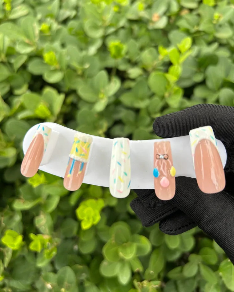 112 Candy Sprinkles Cute Nails